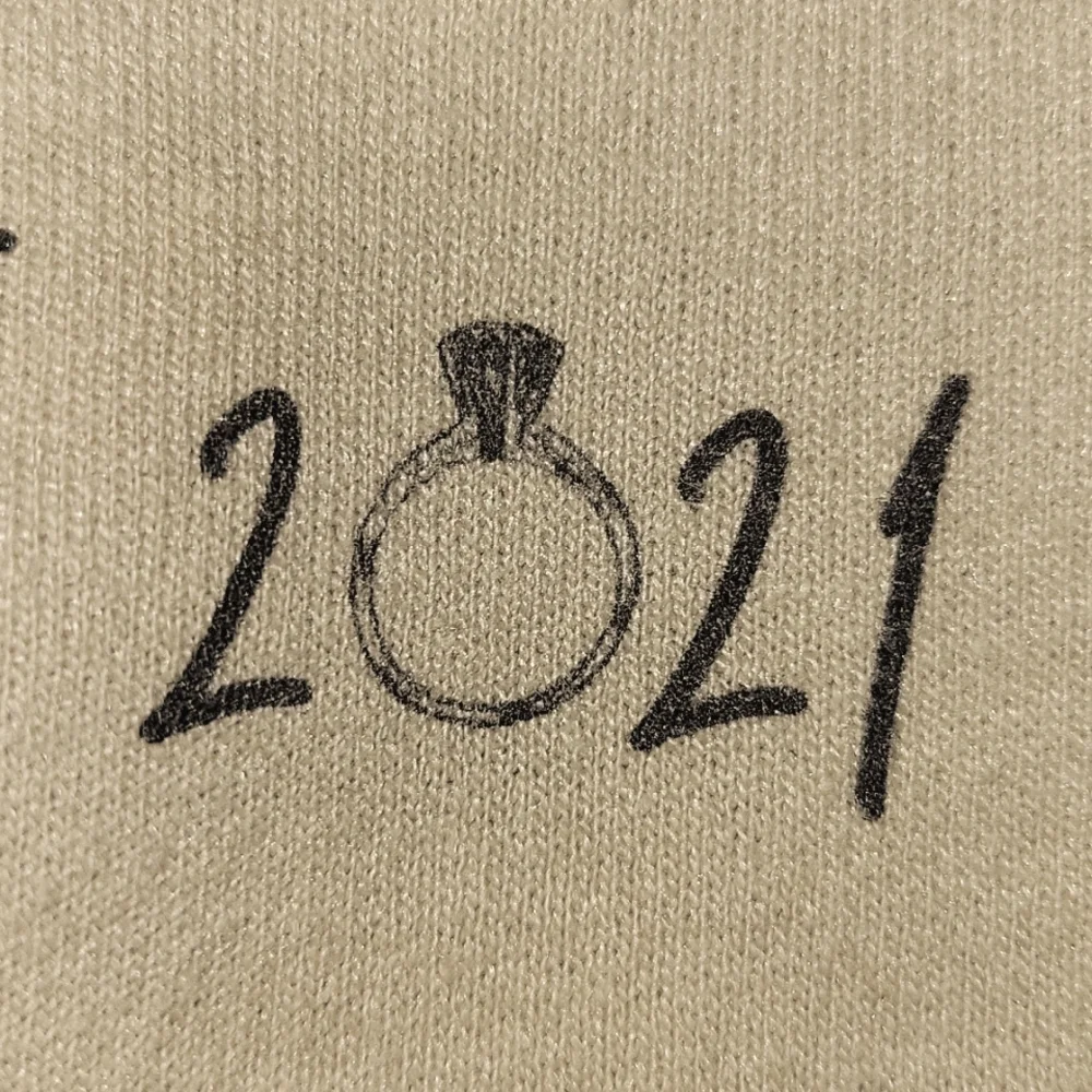 FIANCÉ est. 2021 Beige Sweatshirt,  S - Picture 15 of 16
